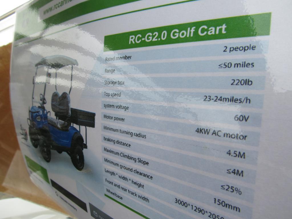 Raccoon RC G2.0 Golf Cart w/Canopy