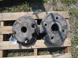 Lawn Mower Wheel Weights (pr)