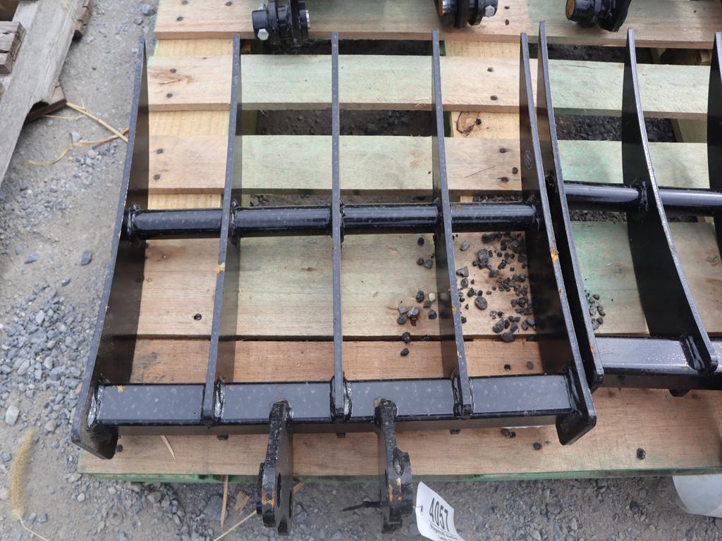 Miva Mini Excavator Root Rake