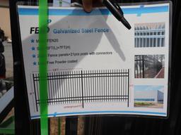 Iron Fencing 10'x7'