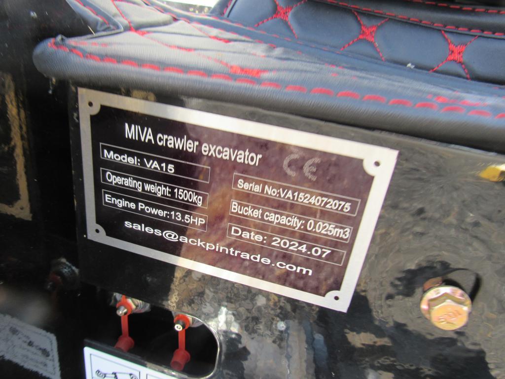 MIVA VA15 Mini Excavator