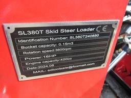 EGN Stand On Skid Steer Loader EG380T