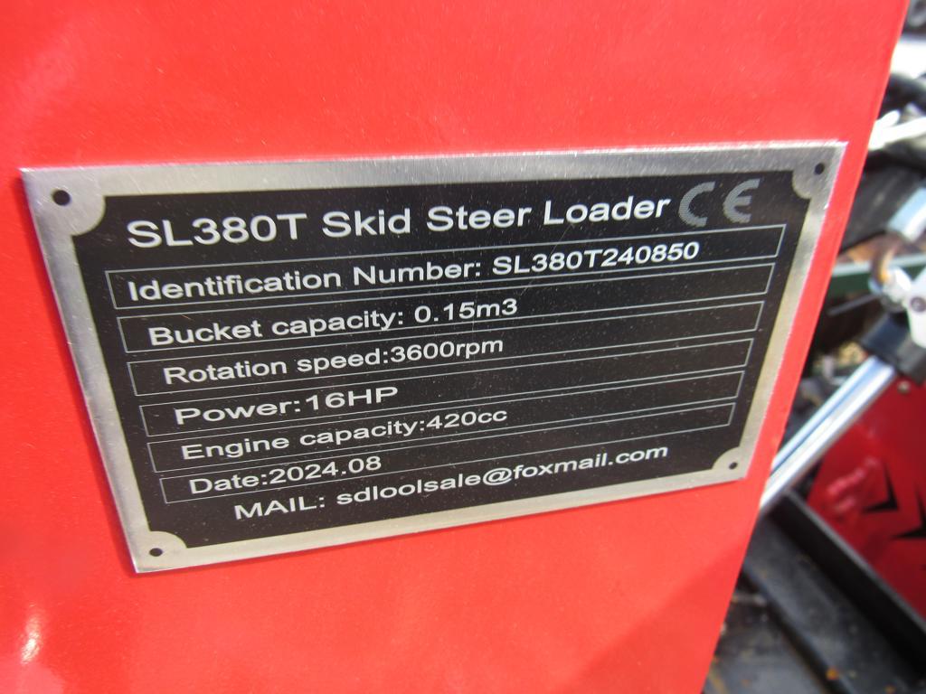 EGN Stand On Skid Steer Loader EG380T