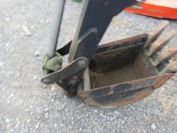 Backhoe Attachment for Skidloader