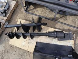 Miva Mini Excavator Hydr Auger