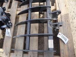 Miva Mini Excavator Root Rake