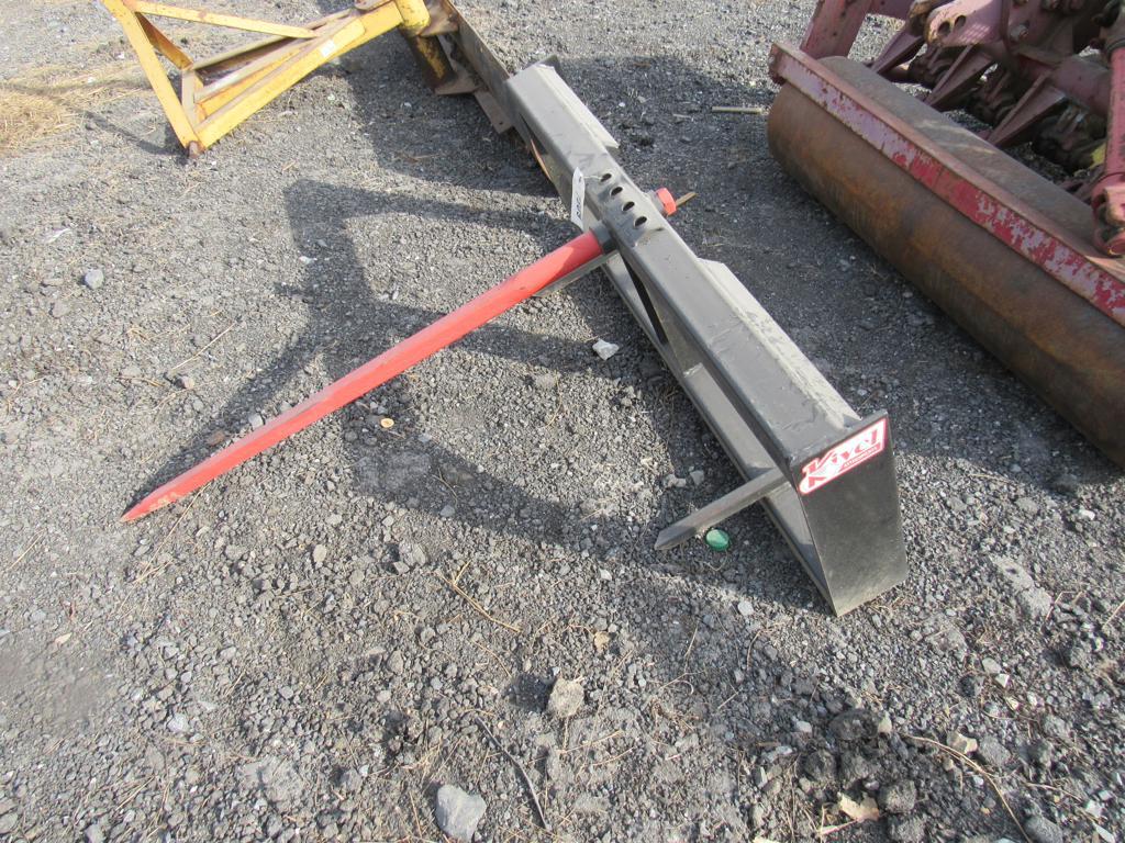 Kivel Single Prong Bale Spear Attachment