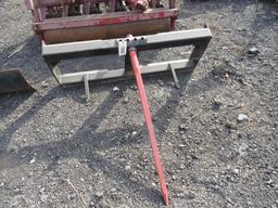 Kivel Single Prong Bale Spear Attachment
