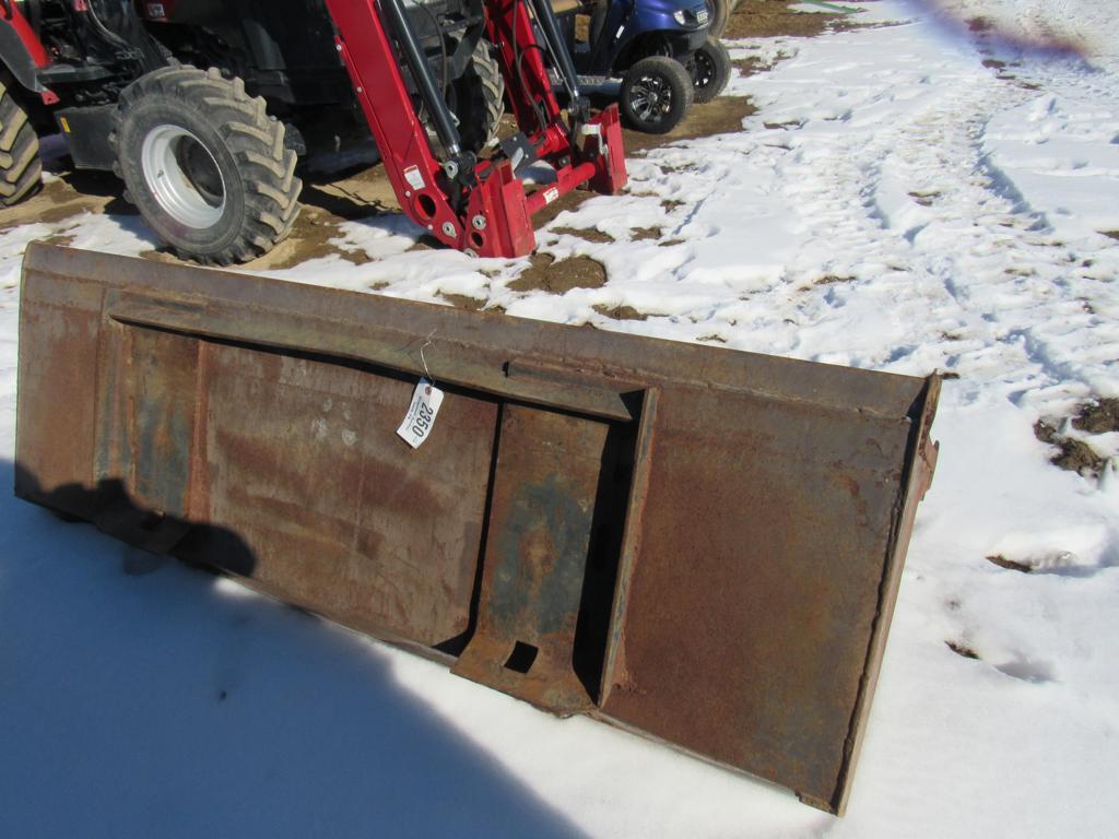 6' Skid Steer Bucket