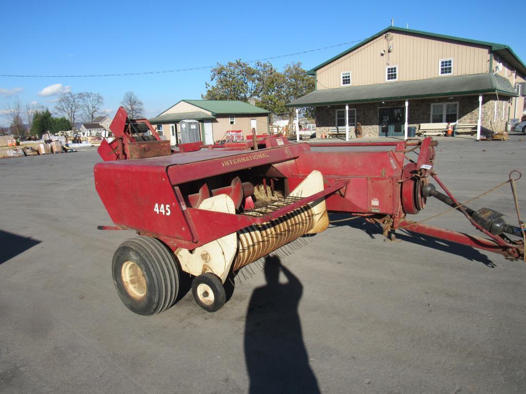 International 445 Small Square Baler