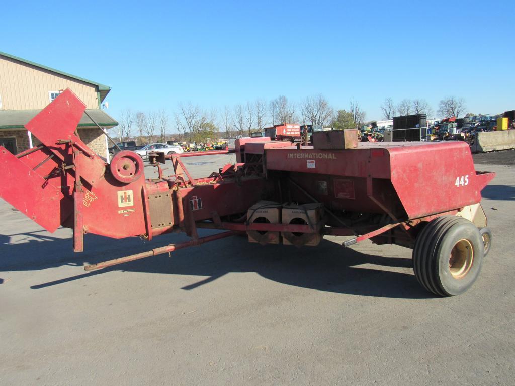 International 445 Small Square Baler
