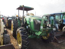 2019 John Deere 5100E 4WD Tractor