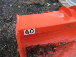 HLA 60in Skid Steer Loader Bucket