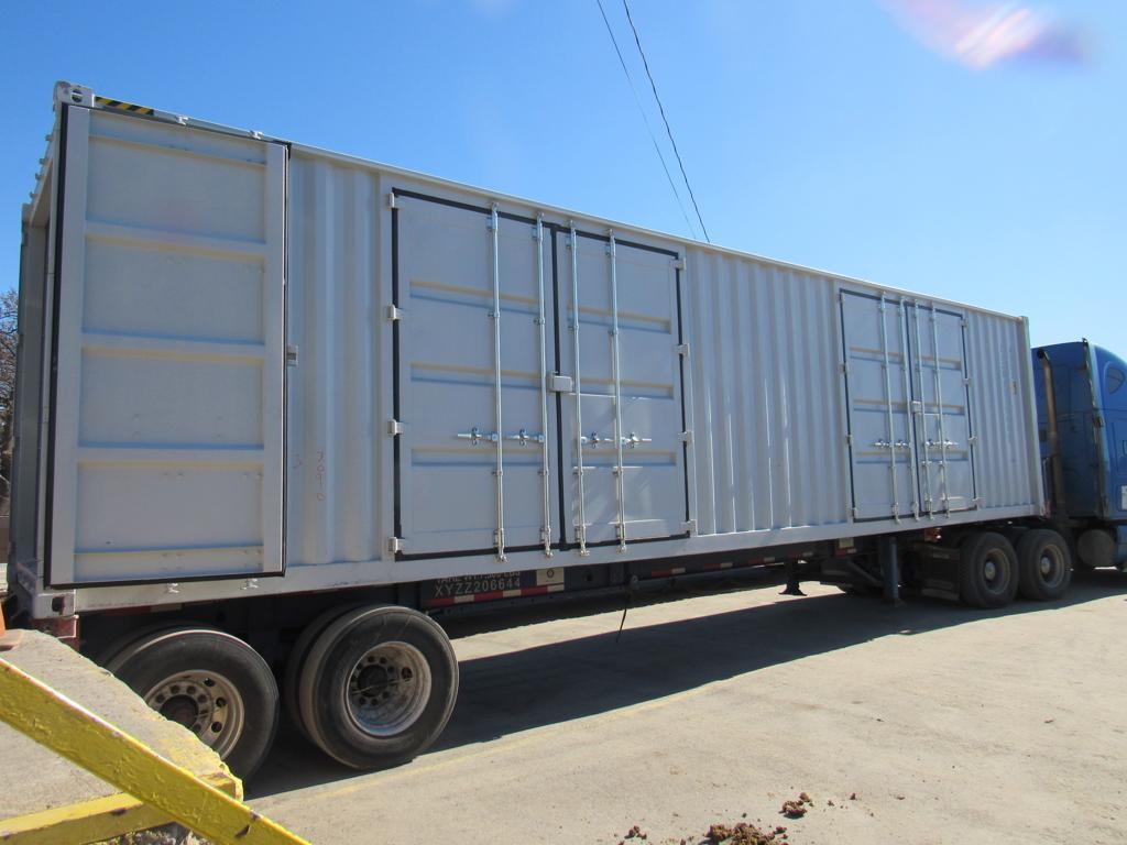 40' Shipping Container w/side doors