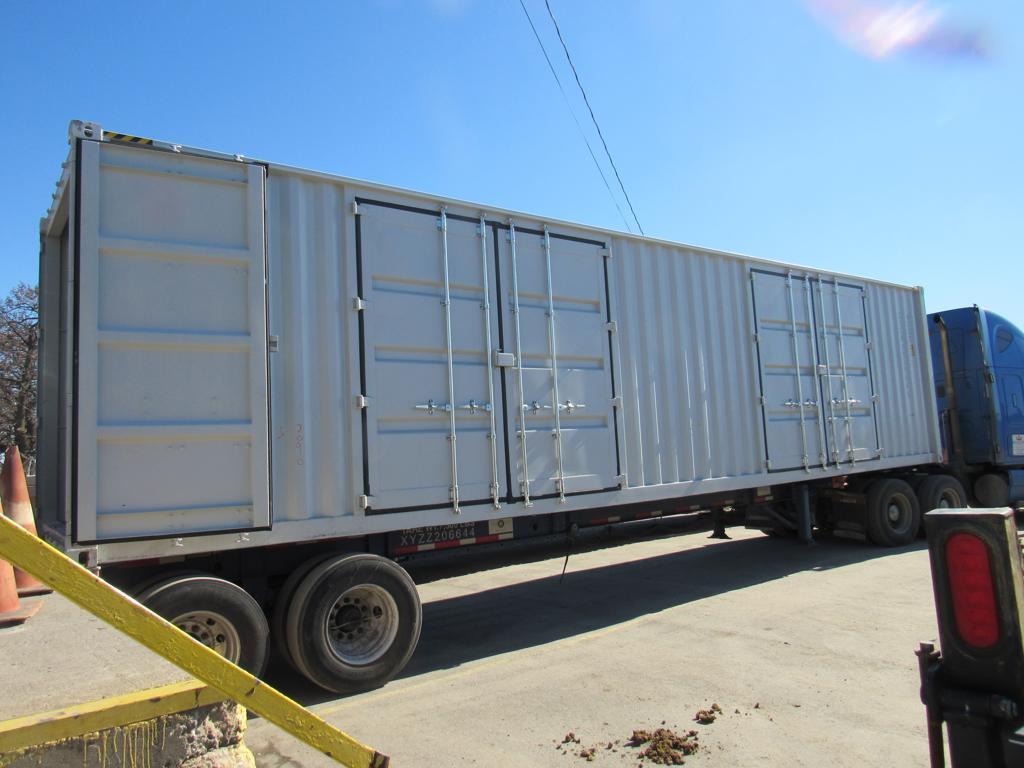 40' Shipping Container w/side doors