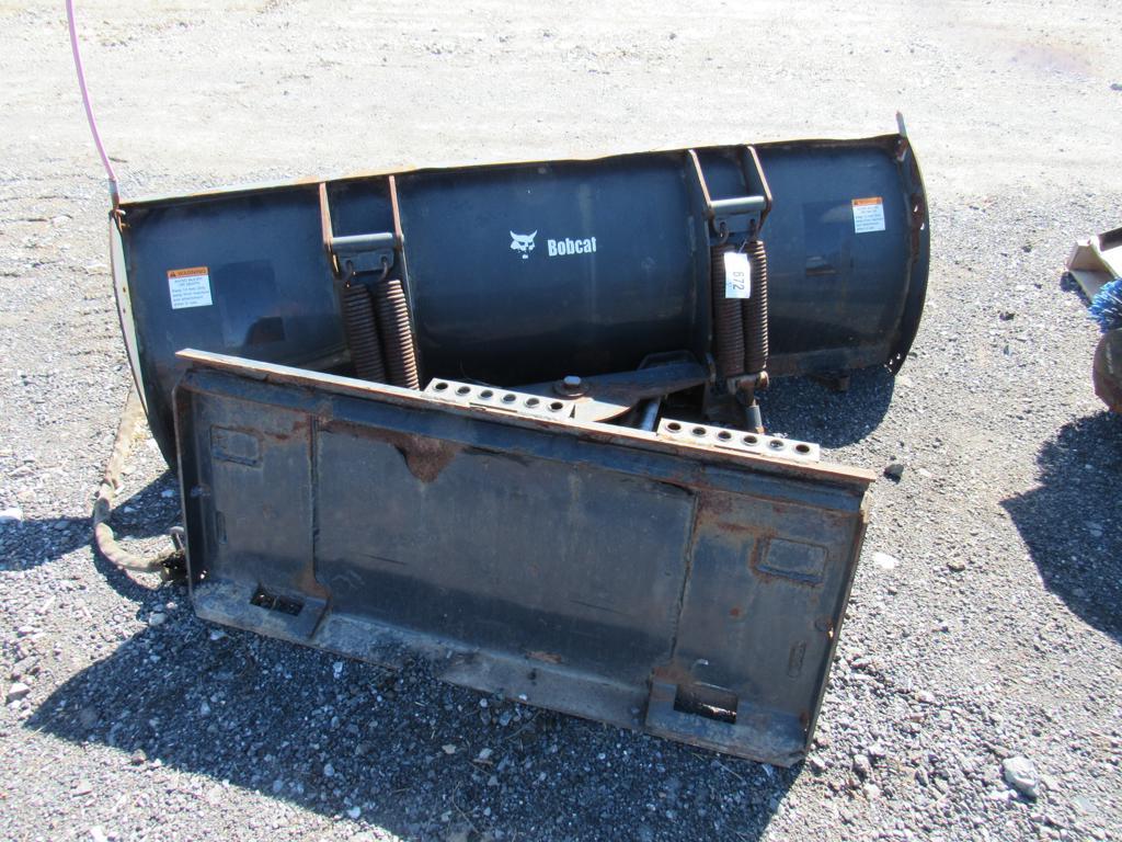 Bobcat 72in Skid Steer Snow Plow