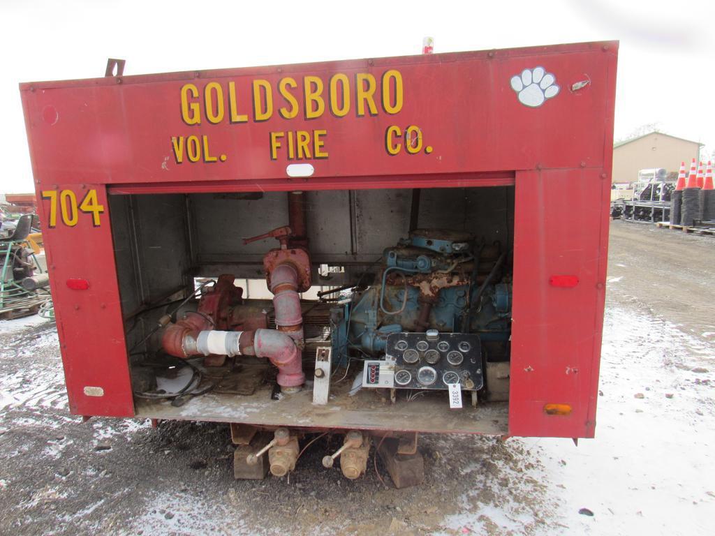 Fire House Pump Unit