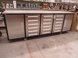 10' Tool Box , 12 Drawer, 2 Cabinet
