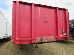 2000 Fona Flatbed Trailer