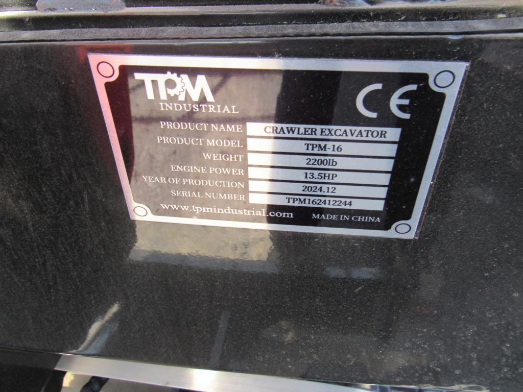 TPM 16 Mini Excavator