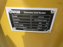 TOFT CAT320S 54" Skeleton Excavator Bucket