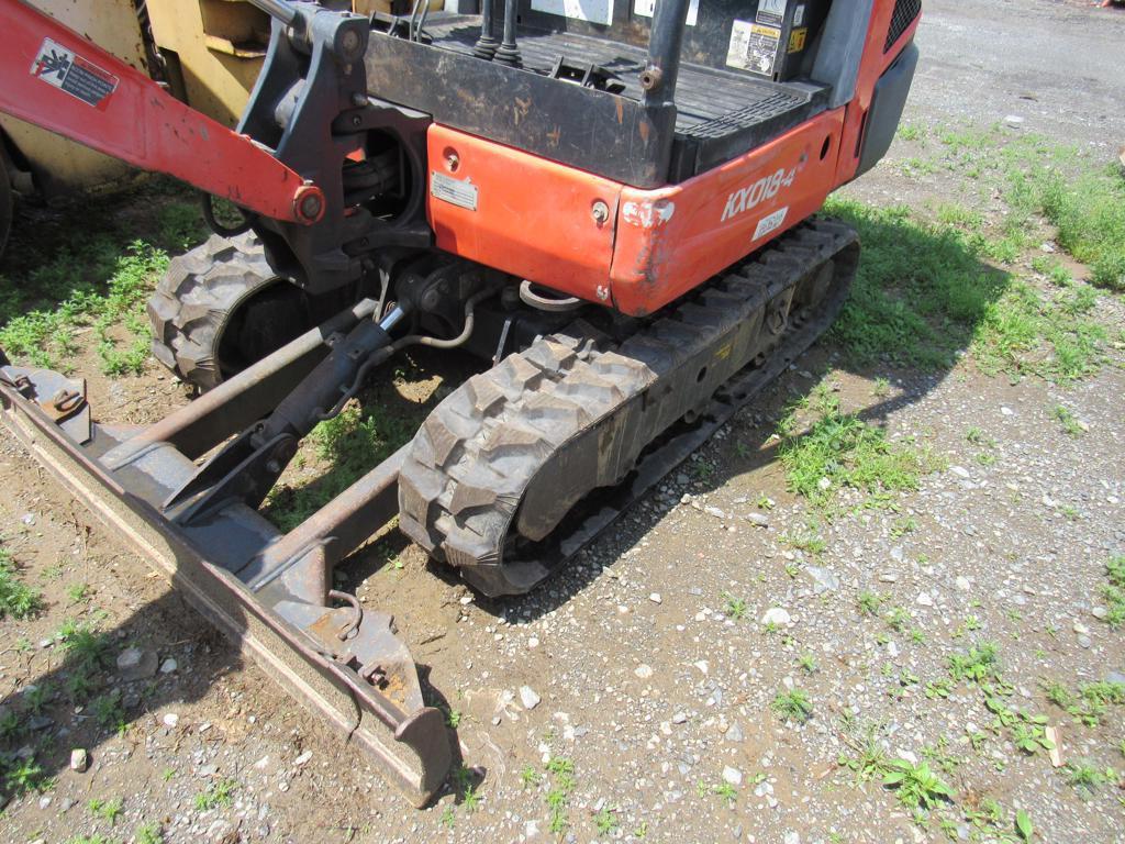 2013 Kubota KX018-4 Mini Excavator