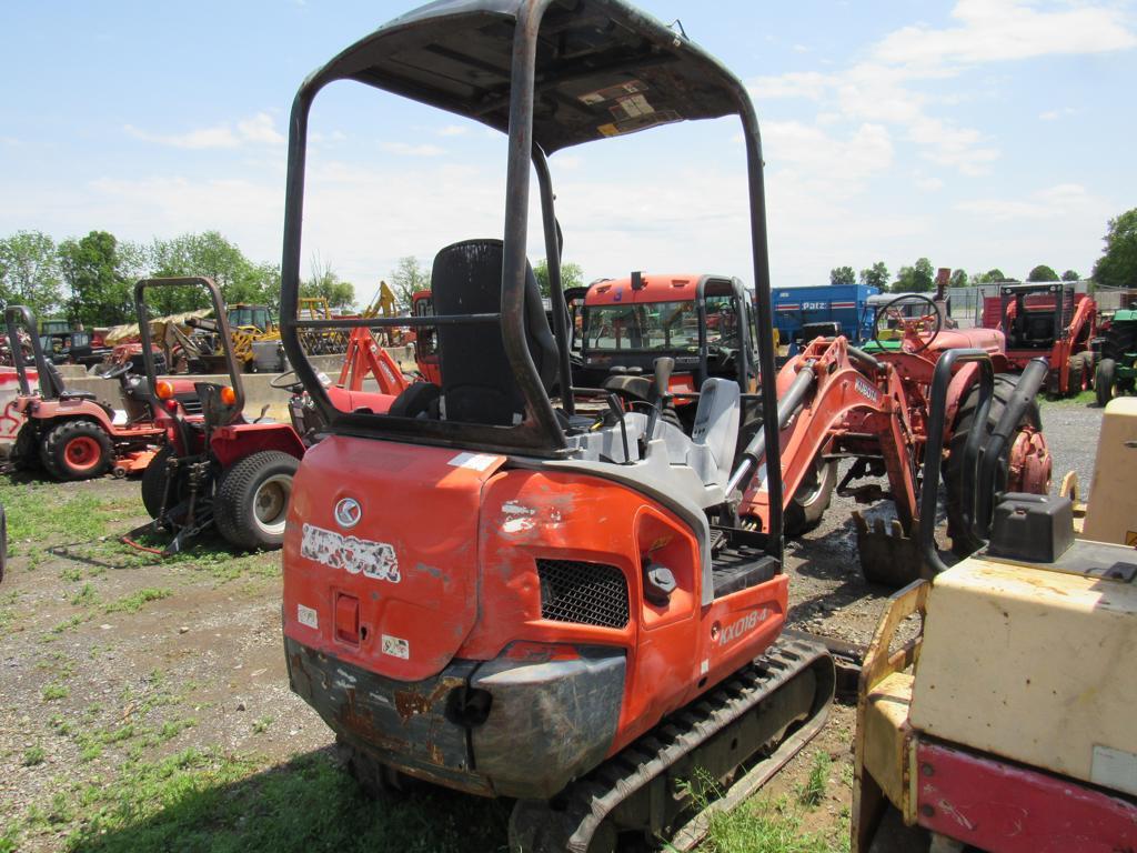 2013 Kubota KX018-4 Mini Excavator