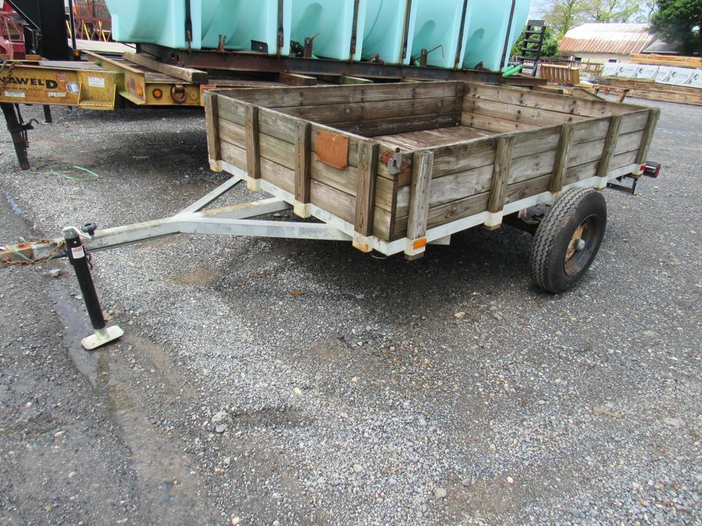 Homemade Single Axle Trailer (NO Title)