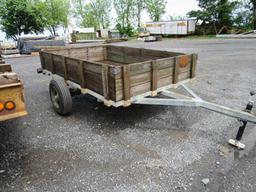 Homemade Single Axle Trailer (NO Title)