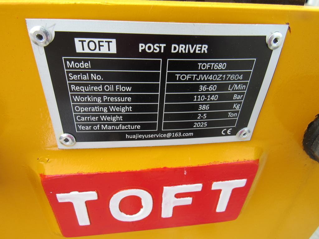 TOFT 680 Post Driver