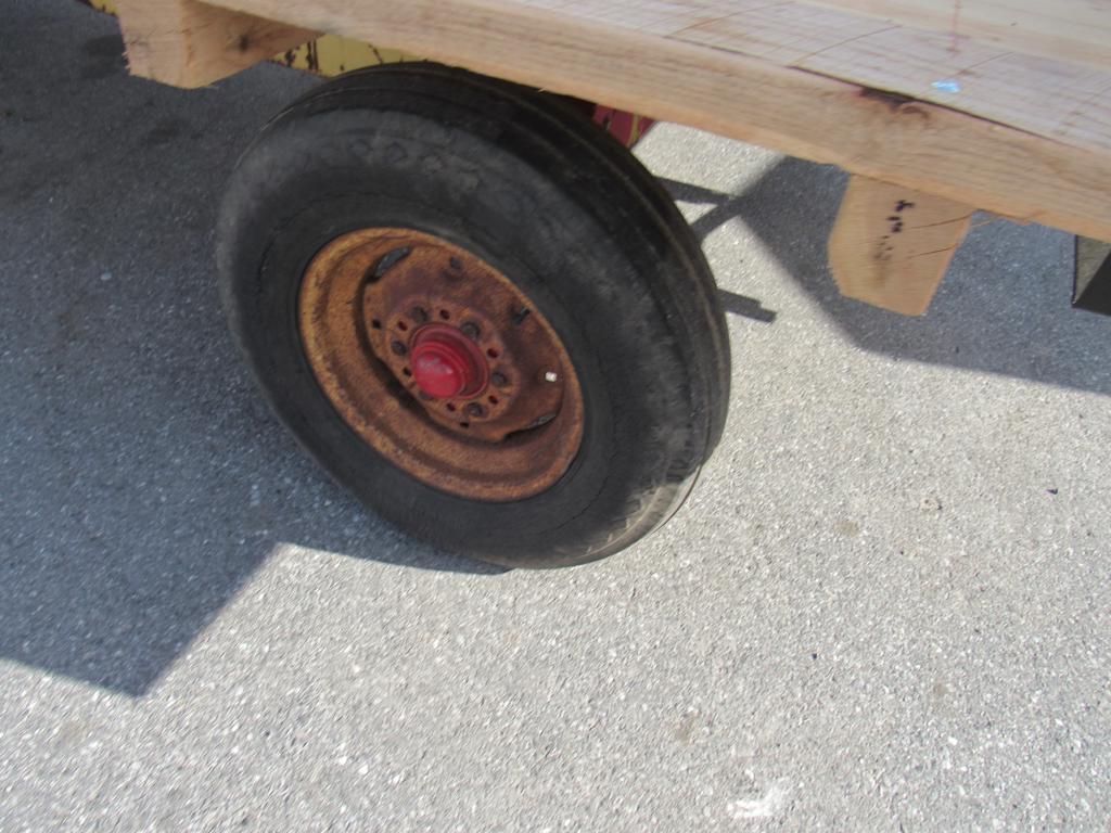 8ft x 16ft Flat Wagon (NO Title)
