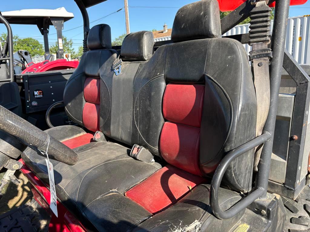 2016 Mahindra XTV750.5 4WD Flex Hauler Gas, Automatic Dump Bed, Brush Guard