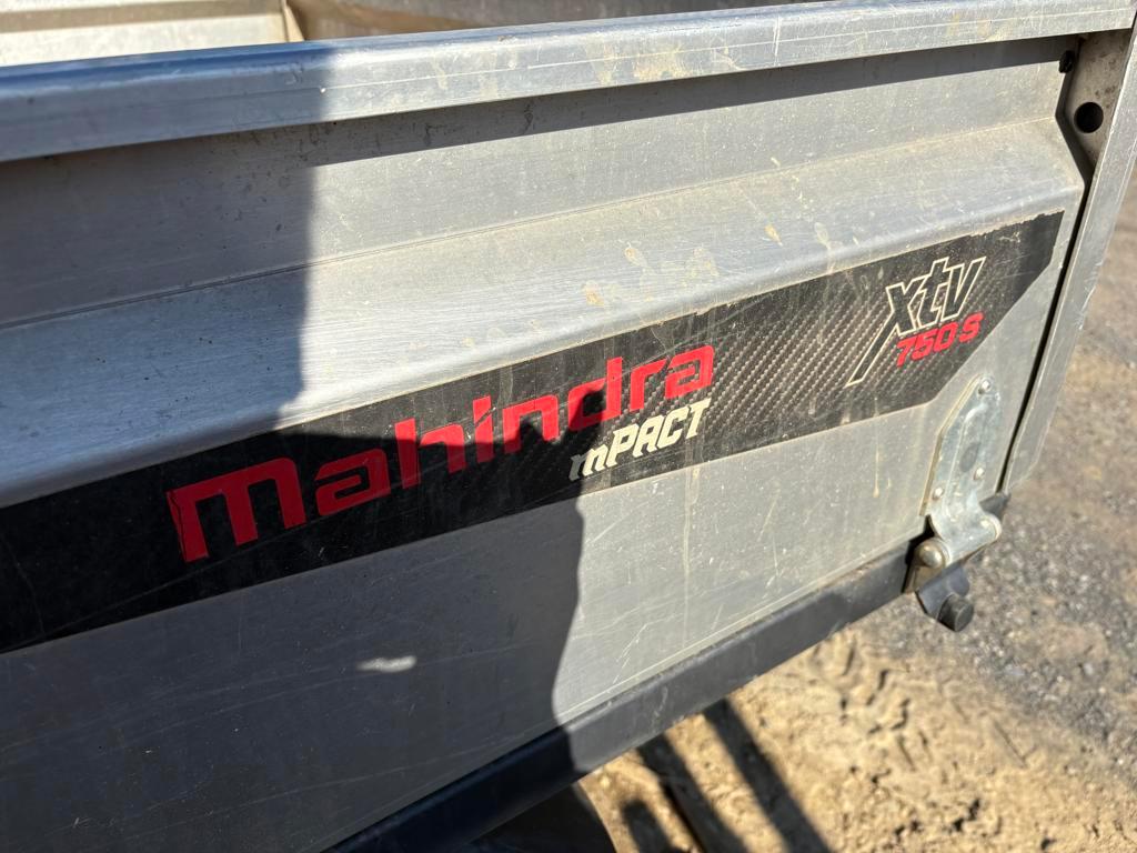 2016 Mahindra XTV750.5 4WD Flex Hauler Gas, Automatic Dump Bed, Brush Guard