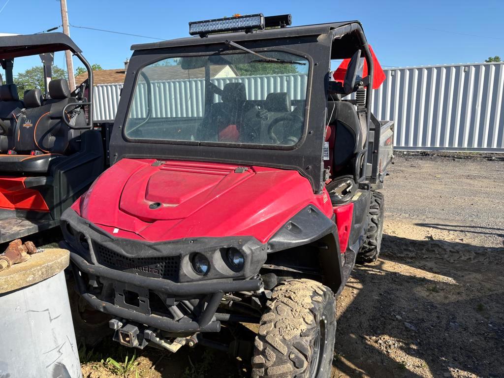2016 Mahindra XTV750.5 4WD Flex Hauler Gas, Automatic Dump Bed, Brush Guard