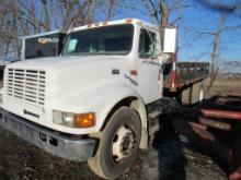 1999 International 4700 Flatbed Truck w/Title
