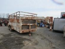 Gooseneck Cattle Trailer (NO Title)