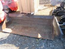 72in Skidloader Bucket