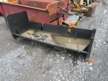 Skid Steer Snow Pusher