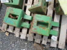 John Deere Weights (pair)