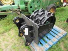 Future Excavator Compaction Wheel