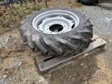 9.5-24 Tires w/Rims (pair)