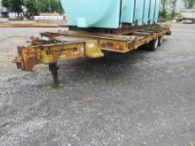 1997 Dynaweld 8ft x 34ft Trailer w/NO Title