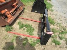 Kivel Dual Prong Bale Spear