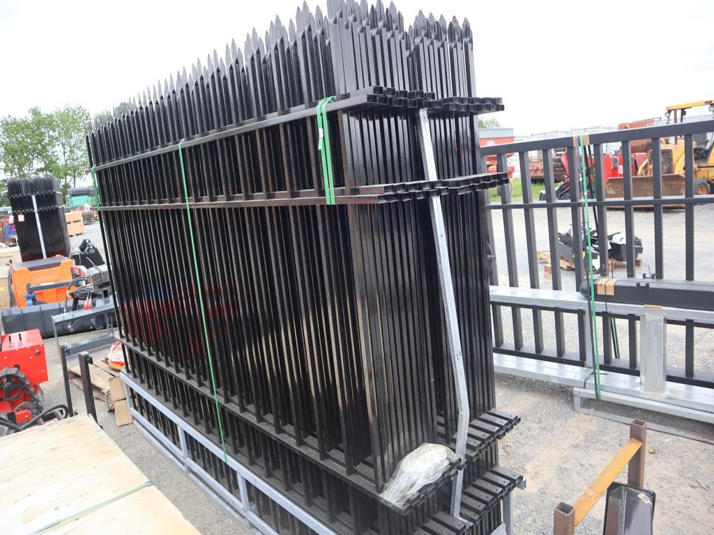 10' Wrought Iron Site Fence