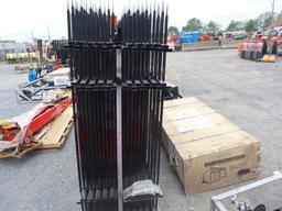 10' Wrought Iron Site Fence