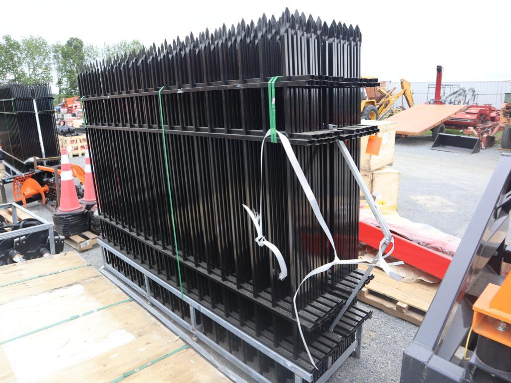 10' Wrought Iron Site Fence