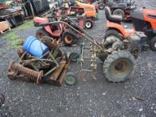 Walk Behind Garden Tractor