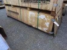 Galvanized Metal Livestock Shed