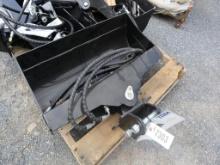 TPM 32" Hydraulic Tilt Bucket