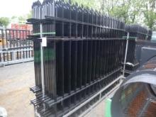 10' Wrought Iron Site Fence